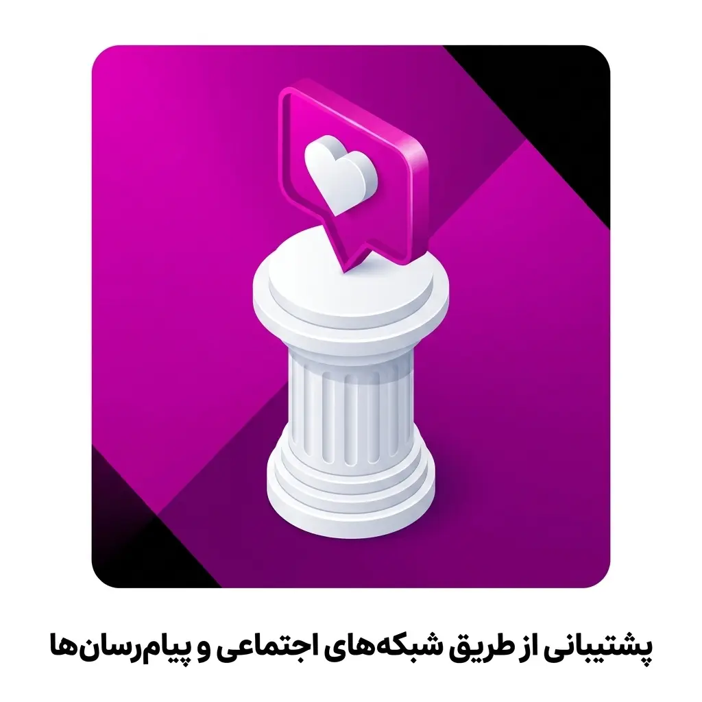 پشتیبانی ملبت از طریق تلگرام، اینستاگرام و توییتر برای کاربران ایرانی