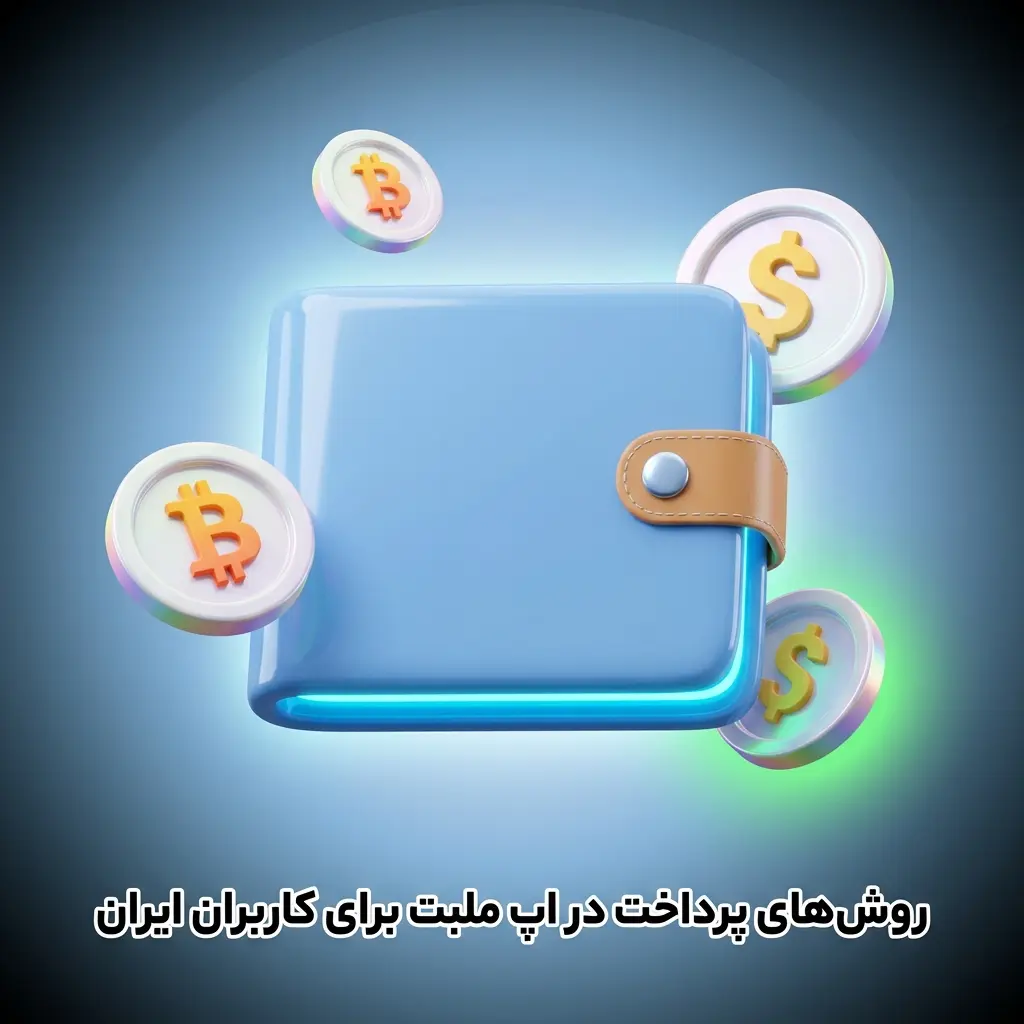 روش‌های پرداخت اپ ملبت برای کاربران ایران شامل ارز دیجیتال، Skrill و AstroPay با محافظت SSL